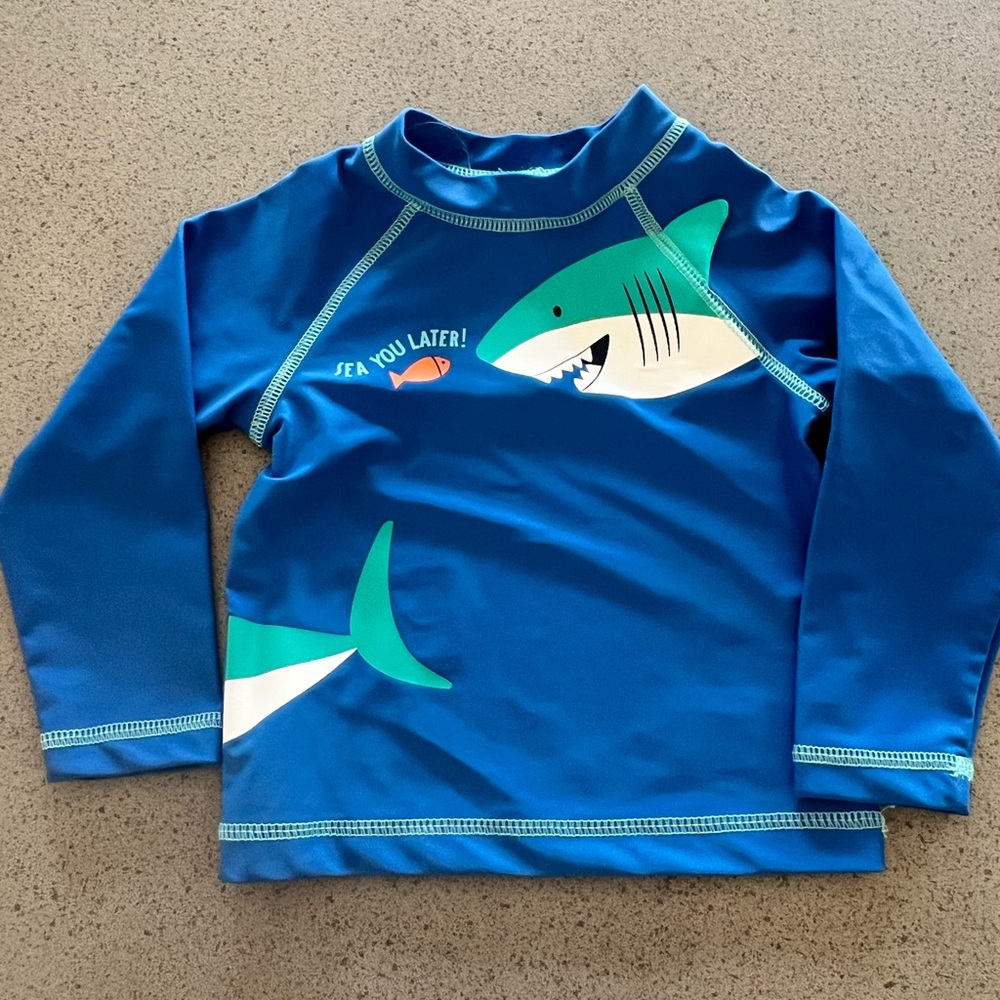 NEW boys swim shirt